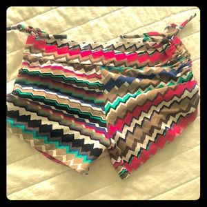 Shakti activewear side string shorts